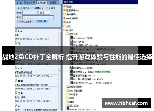 战地2免CD补丁全解析 提升游戏体验与性能的最佳选择